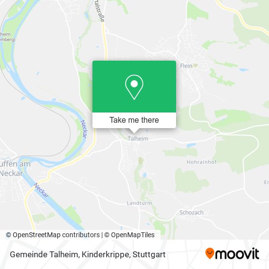 Gemeinde Talheim, Kinderkrippe map