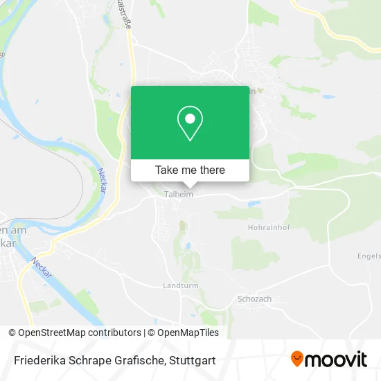 Карта Friederika Schrape Grafische