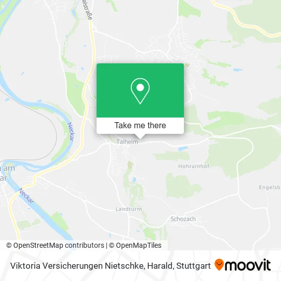 Карта Viktoria Versicherungen Nietschke, Harald