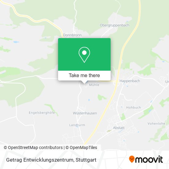 Карта Getrag Entwicklungszentrum