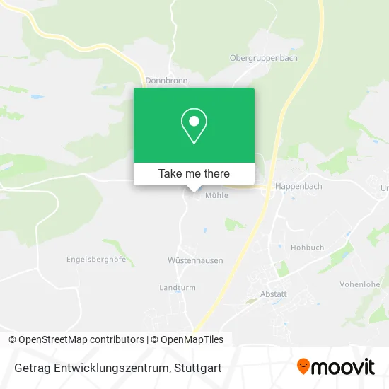 Карта Getrag Entwicklungszentrum