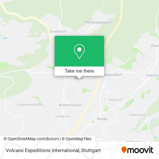 Карта Volcano Expeditions International