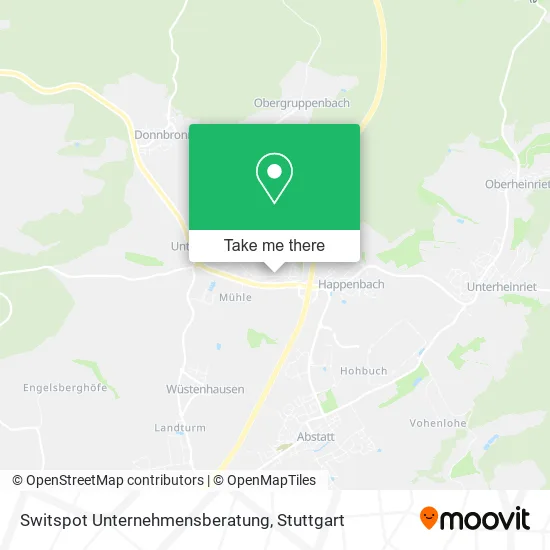 Карта Switspot Unternehmensberatung
