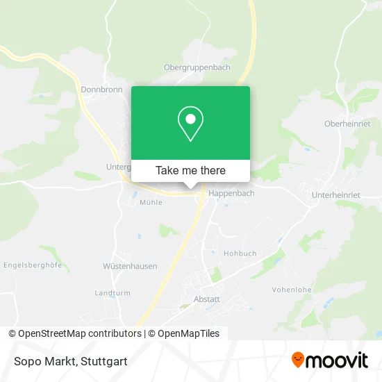 Карта Sopo Markt