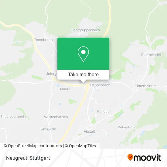Карта Neugreut
