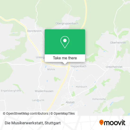 Карта Die Musikerwerkstatt