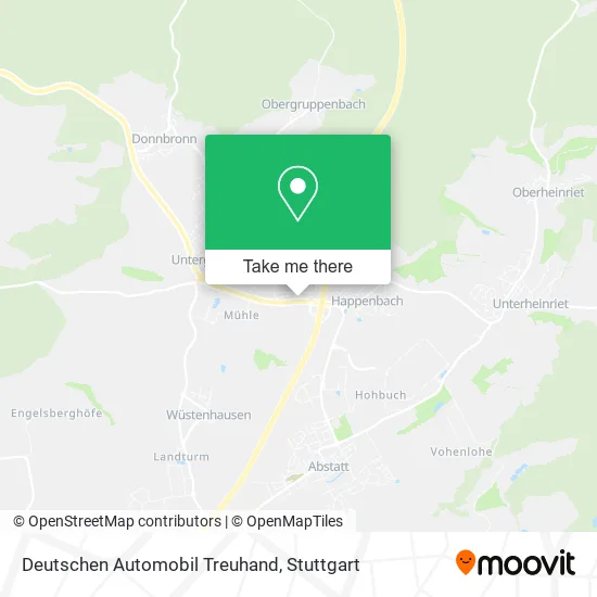 Карта Deutschen Automobil Treuhand
