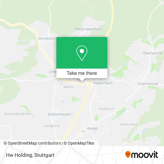 Карта Hw Holding