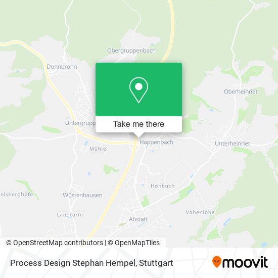 Process Design Stephan Hempel map