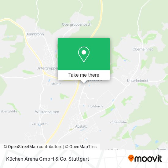 Küchen Arena GmbH & Co map