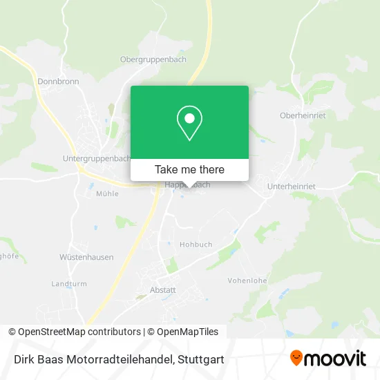 Карта Dirk Baas Motorradteilehandel