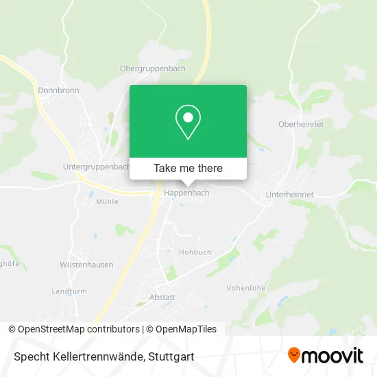Карта Specht Kellertrennwände