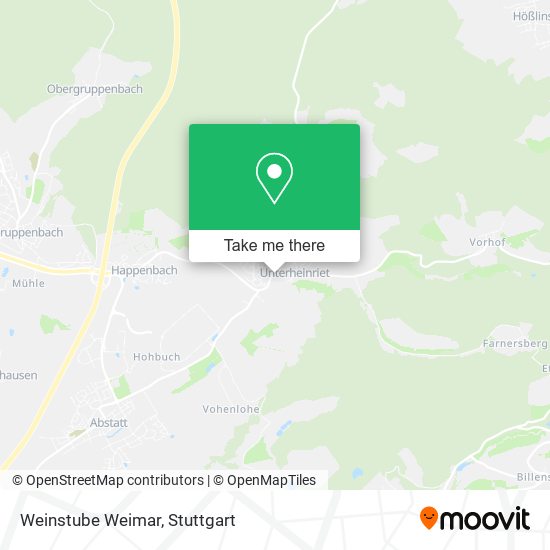 Карта Weinstube Weimar