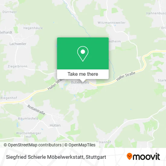 Карта Siegfried Schierle Möbelwerkstatt