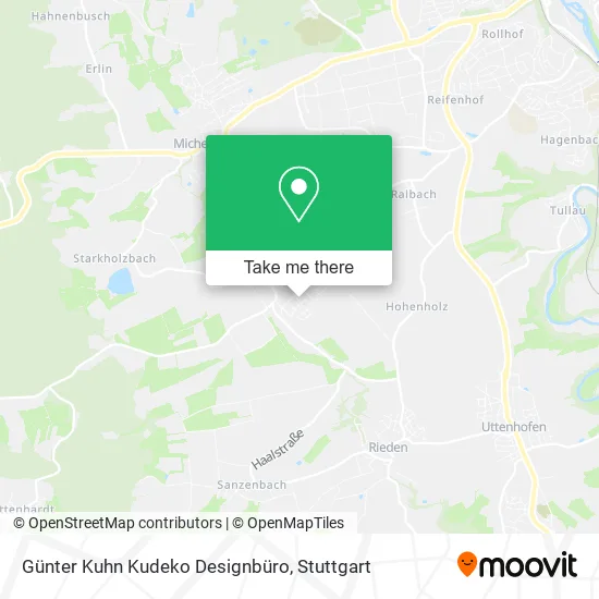 Карта Günter Kuhn Kudeko Designbüro