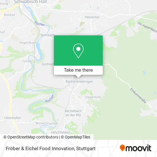 Карта Fröber & Eichel Food Innovation