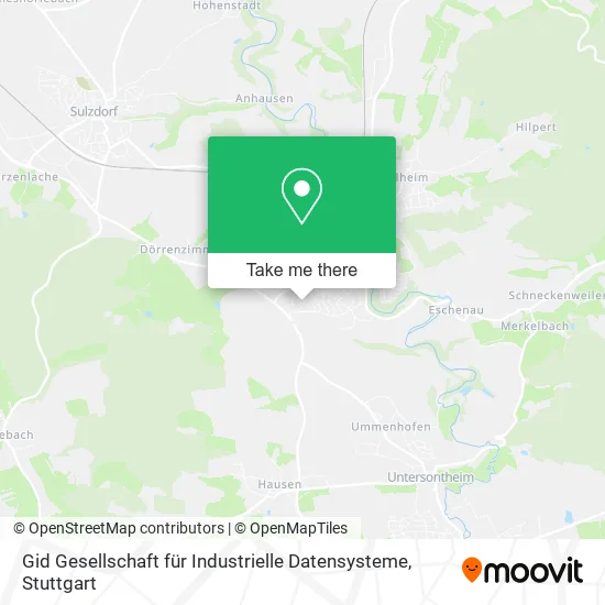 Карта Gid Gesellschaft für Industrielle Datensysteme