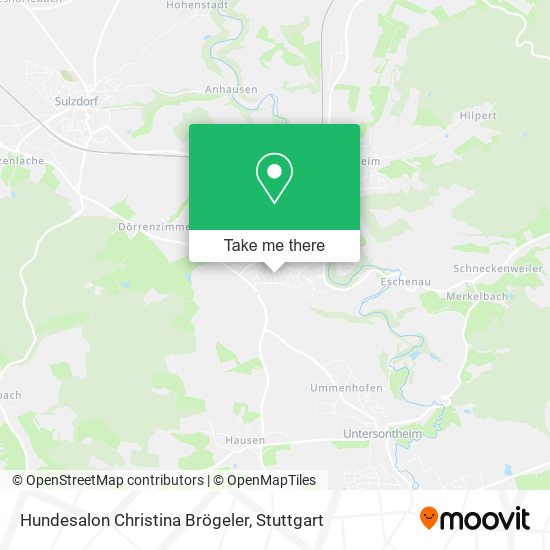 Hundesalon Christina Brögeler map