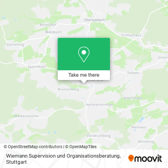Карта Wiemann Supervision und Organisationsberatung