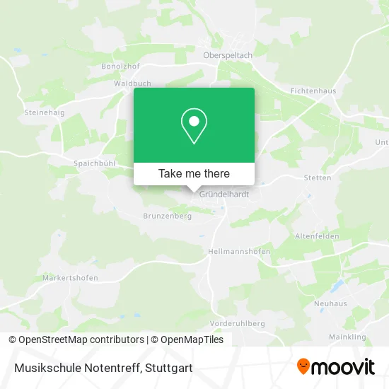 Карта Musikschule Notentreff
