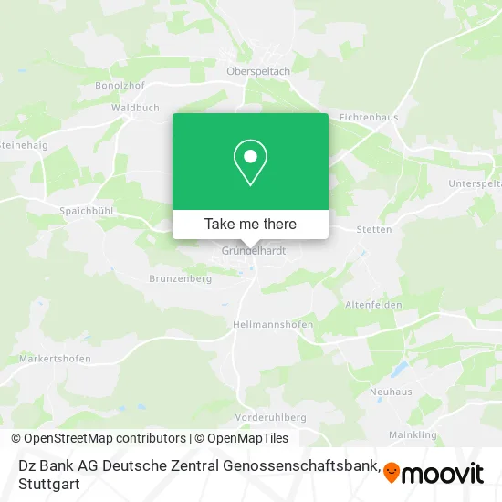 Карта Dz Bank AG Deutsche Zentral Genossenschaftsbank