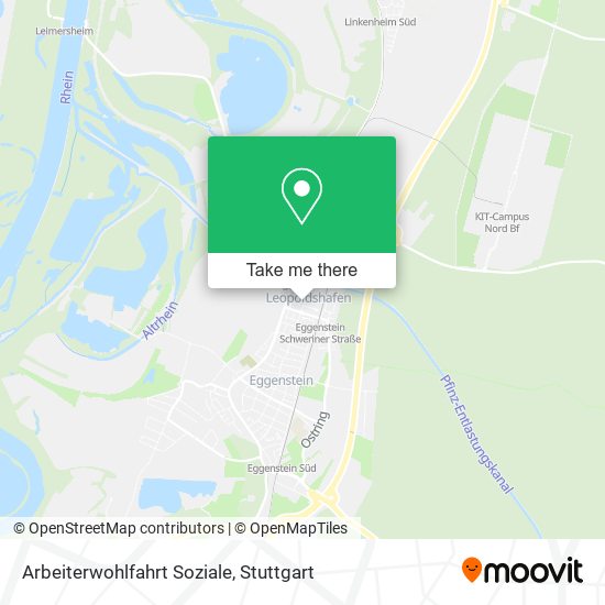 Карта Arbeiterwohlfahrt Soziale