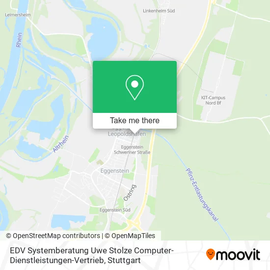Карта EDV Systemberatung Uwe Stolze Computer-Dienstleistungen-Vertrieb