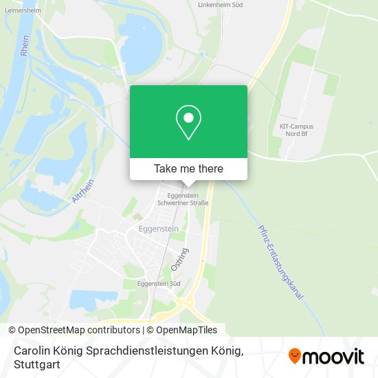 Carolin König Sprachdienstleistungen König map