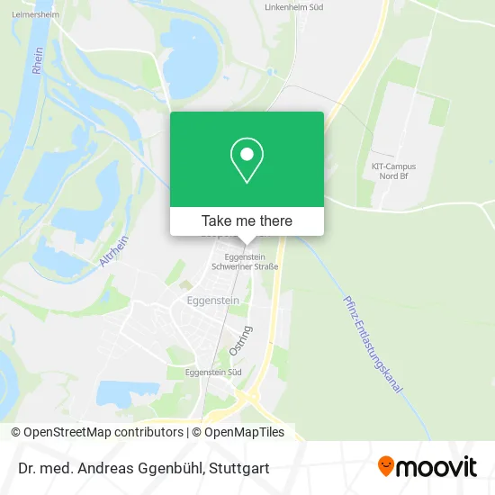 Карта Dr. med. Andreas Ggenbühl