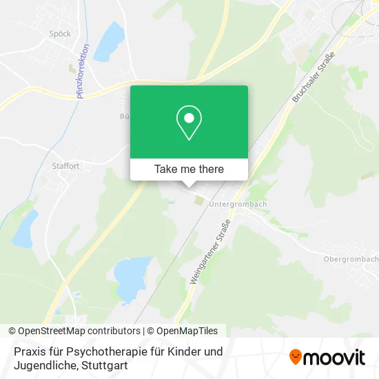 Карта Praxis für Psychotherapie für Kinder und Jugendliche