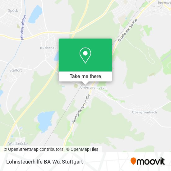 Lohnsteuerhilfe BA-Wü map