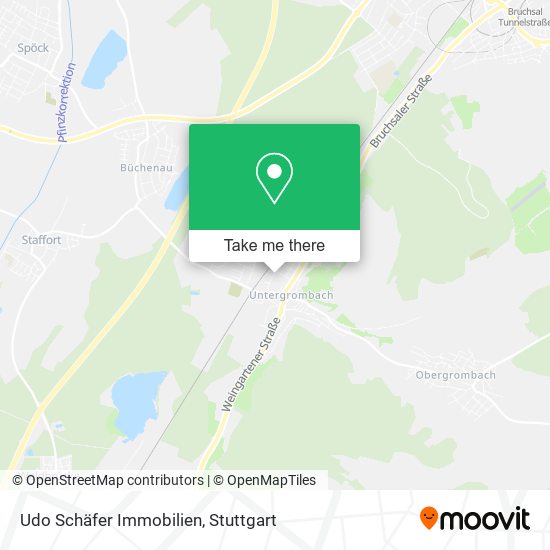 Udo Schäfer Immobilien map