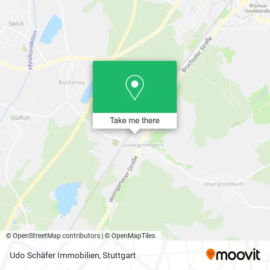 Карта Udo Schäfer Immobilien