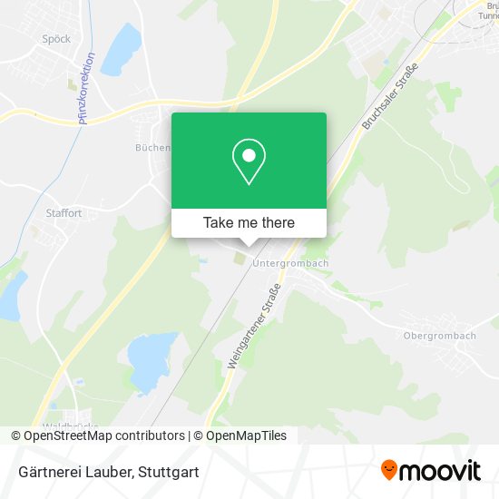 Gärtnerei Lauber map