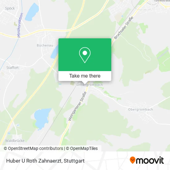 Карта Huber U Roth Zahnaerzt