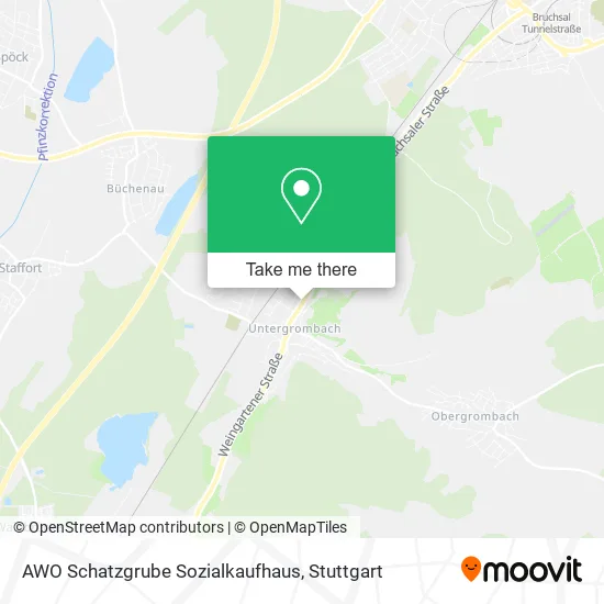 Карта AWO Schatzgrube Sozialkaufhaus