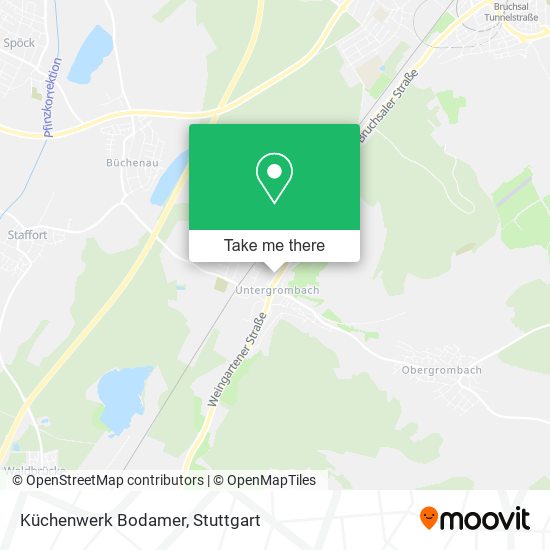 Küchenwerk Bodamer map