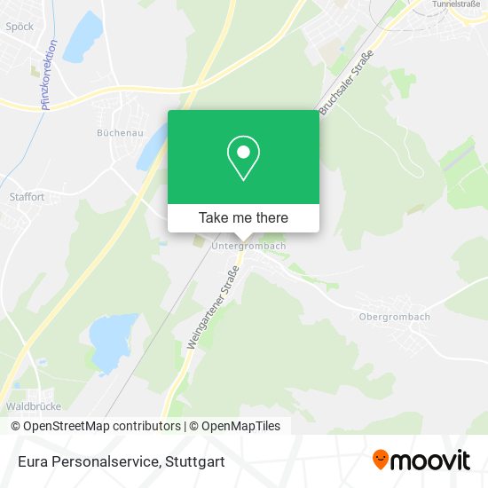 Eura Personalservice map