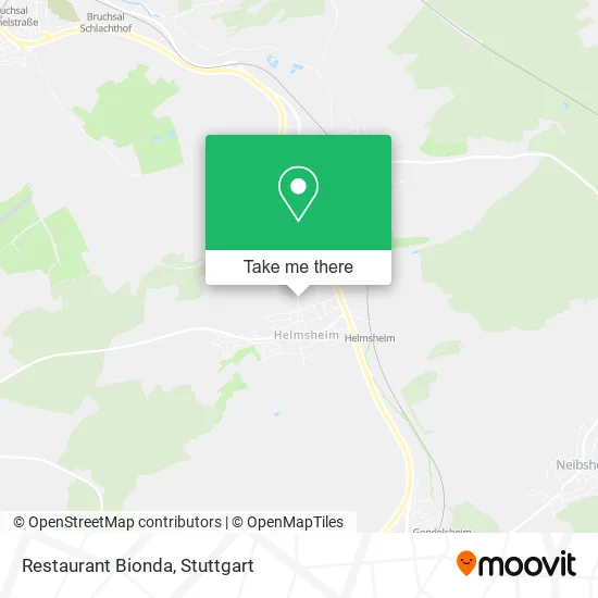 Карта Restaurant Bionda