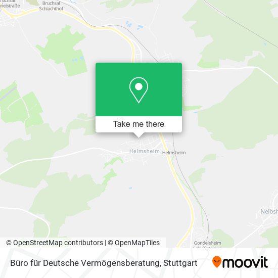 Büro für Deutsche Vermögensberatung map