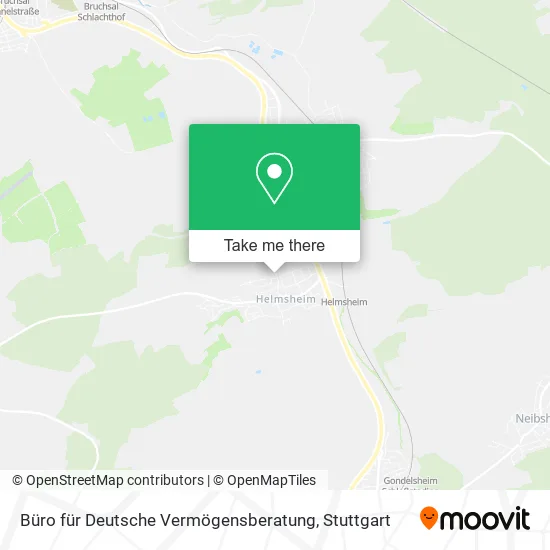 Карта Büro für Deutsche Vermögensberatung