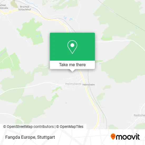 Карта Fangda Europe