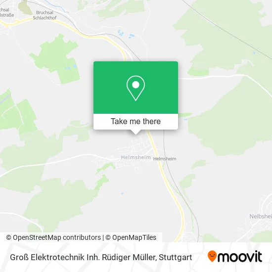 Карта Groß Elektrotechnik Inh. Rüdiger Müller