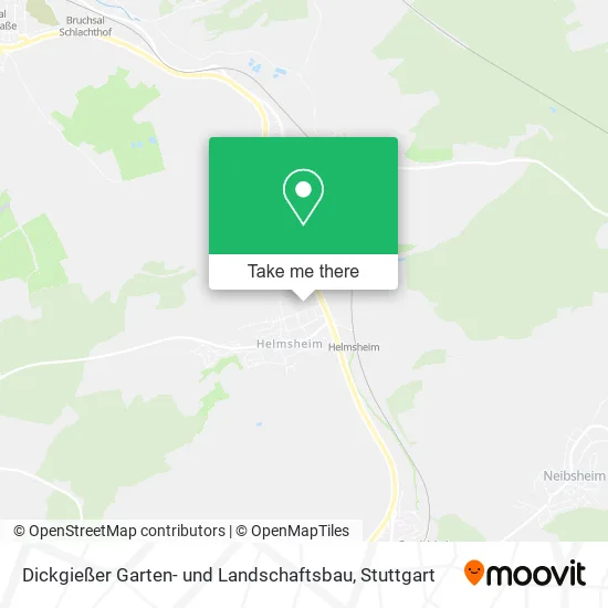 Карта Dickgießer Garten- und Landschaftsbau