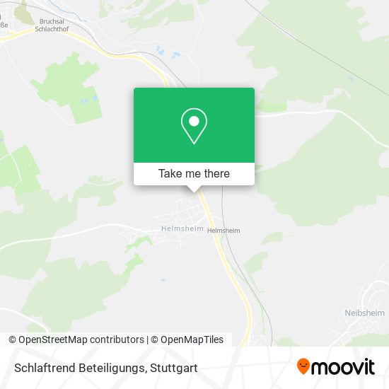 Schlaftrend Beteiligungs map