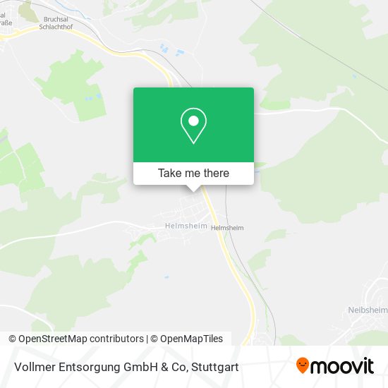 Vollmer Entsorgung GmbH & Co map