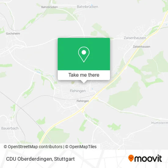 Карта CDU Oberderdingen