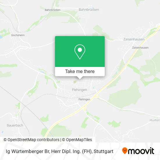 Карта Ig Würtemberger Br, Herr Dipl. Ing. (FH)