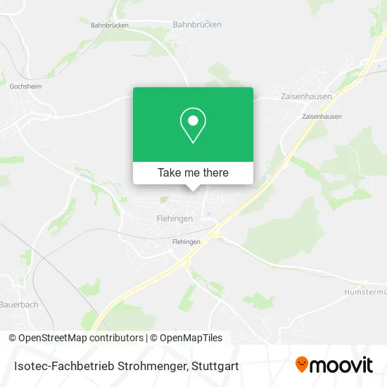 Карта Isotec-Fachbetrieb Strohmenger