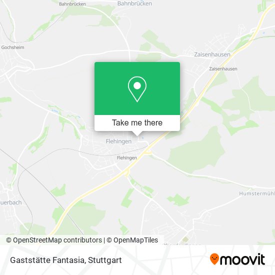 Gaststätte Fantasia map